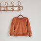 OUTLET Sweater Nicky velours cognac