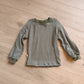 OUTLET sweater soft knit groen