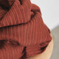 Organic selanik knit sienna