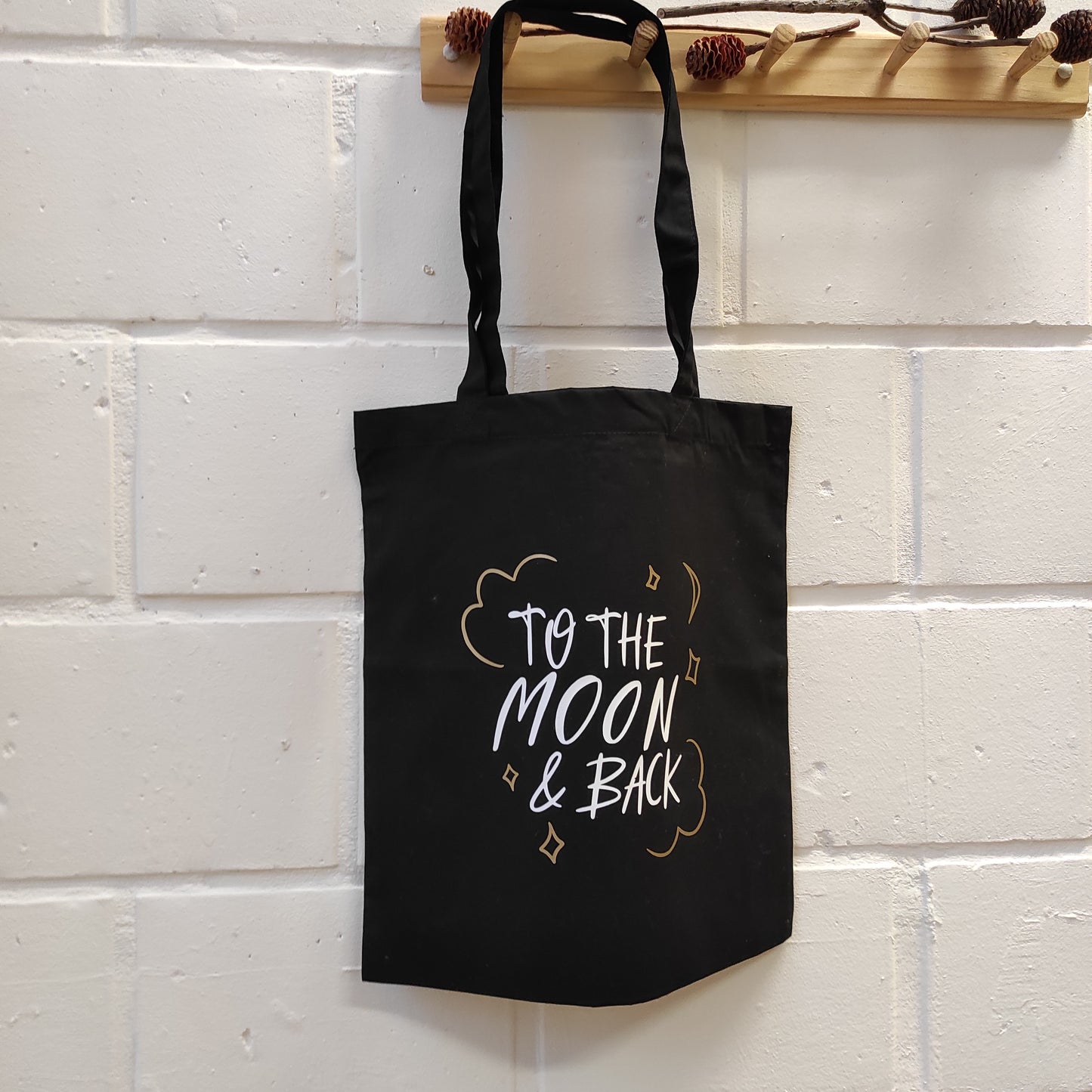 Tote bag "To the moon and back"