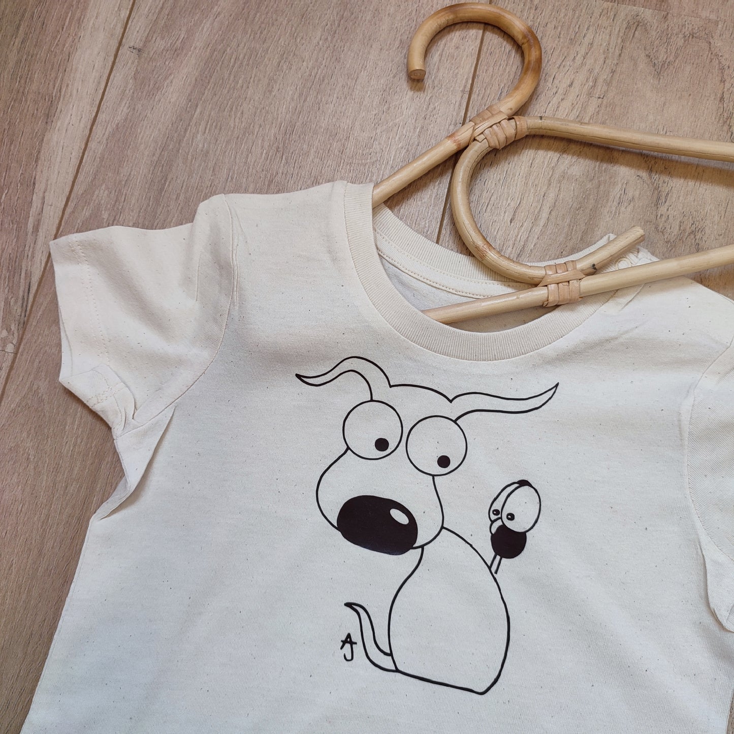 T-shirt hondje"Thibo"