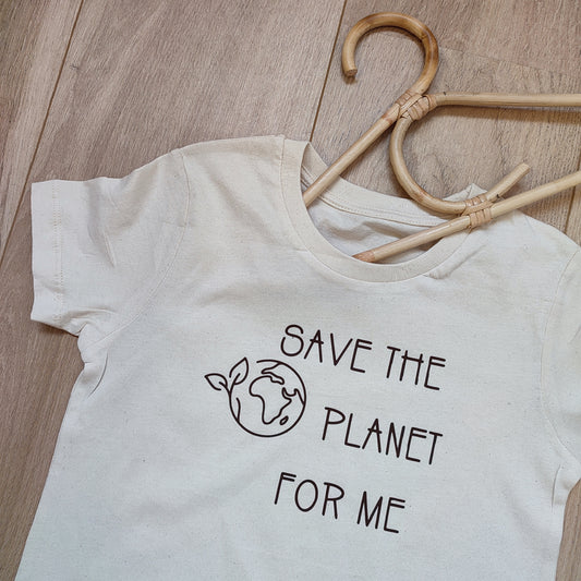 T-shirt "save the planet"