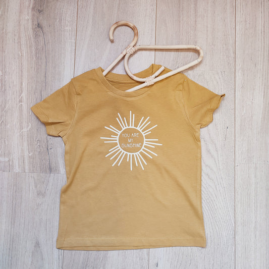 T-shirt "you are my sunshine"